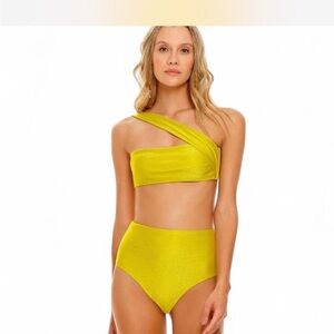 Agua Bendita Vibrant Yellow Swimwear